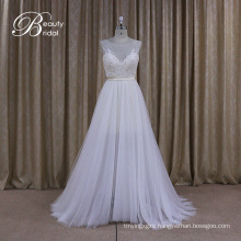 A-Line Bridal Gown Lace Thin Brides Maid Dresses Bride Dress